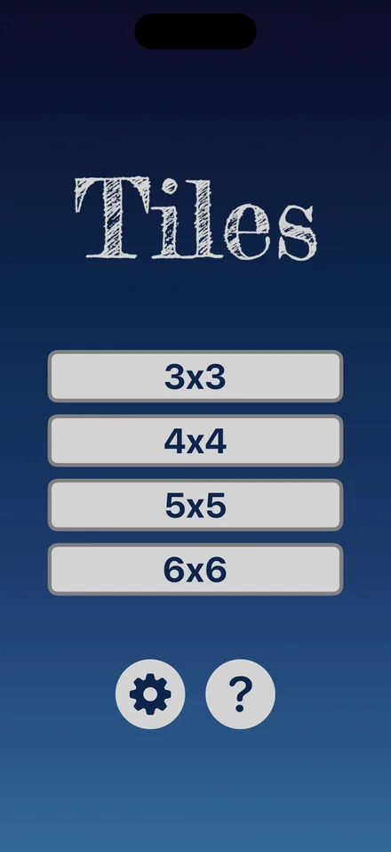 Tiles App Screenshot 1